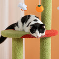 Kyali Cat Tree, Cat Climber, Coral Fleece-Le Di Vita- | Le Di Vita