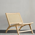 Hans Wegner CH25 Easy Chair, Rattan & Ash-Le Di Vita- | Le Di Vita