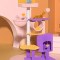 Seb Cat Climber, Cat Tree, Coral Fleece-Le Di Vita- | Le Di Vita