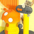 Flo's Mushroom House, Cat Toy, Hemp Rope-Le Di Vita- | Le Di Vita