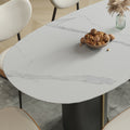 Cecilia Dining Table, Marble-Le Di Vita- | Le Di Vita