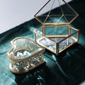 Reyna Vintage Glass Jewellery Box-Le Di Vita- | Le Di Vita