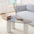 Ober Floating Glass Coffee Table-Le Di Vita- | Le Di Vita