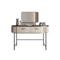 Elmore Dressing Table With Mirror-Le Di Vita- | Le Di Vita
