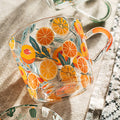 Clear Ripple Glass Mug-Le Di Vita- | Le Di Vita