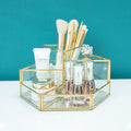 Gold & Glass Multilayer Star Trinket Storage Box, Jewellery Box, Holder-Le Di Vita- | Le Di Vita