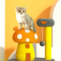 Flo's Mushroom House, Cat Toy, Hemp Rope-Le Di Vita- | Le Di Vita