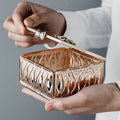 Reyna Vintage Glass Jewellery Box-Le Di Vita- | Le Di Vita