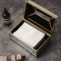 Gold Clear Tissue Box-Le Di Vita- | Le Di Vita