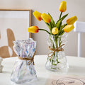 Oro Clear Glass Vase-Le Di Vita- | Le Di Vita