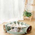 Kohana Pet Beds, With Fluffy Ball Hanging, Foldable Cat Hideaway, Dog or Cat Use