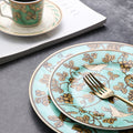 Azure Cyan A Set Of Three Plates-Le Di Vita- | Le Di Vita