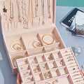 Luiza Pink Jewellery Box-Le Di Vita- | Le Di Vita