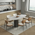 Cecilia Dining Table, Marble-Le Di Vita- | Le Di Vita