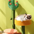 Ola's Cactus with Bed, Cat Toy, Climbing tree-Le Di Vita- | Le Di Vita