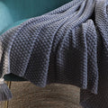 Klara Jacquard Geometric Blanket-Le Di Vita- | Le Di Vita