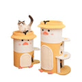 Rubber Duck Rainforest Cat Climber, Cat Tree, Boucle