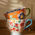 Cane Floral Cup, Mug, Multiple Styles Available-Le Di Vita- | Le Di Vita
