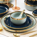 Modern SL20 Plates Set, Dinner Set, Tableware, Ceramic-Le Di Vita- | Le Di Vita
