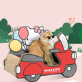 Pipi's Car, Cat Scratching Post, Cat Scratchers, Cat Toy, Cardboard-Le Di Vita- | Le Di Vita