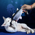 Shark Doll, Cat Toy With Catmint-Le Di Vita- | Le Di Vita