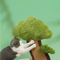 Plant Shape Cat Tree, Pet Bed With Cat Scratching Post