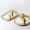 Gold Oval Trays Set-Le Di Vita- | Le Di Vita