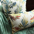 Rainforest Embroidered Bolster Cushion Set-Le Di Vita-45*45cm-1- | Le Di Vita
