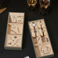Reyna Mango Jewellery Box Set, Jewellery Storage Set, Orange-Le Di Vita- | Le Di Vita