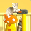 Flo's Mushroom House, Cat Toy, Hemp Rope-Le Di Vita- | Le Di Vita