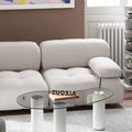 Ober Floating Glass Coffee Table-Le Di Vita- | Le Di Vita
