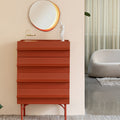 Geloo Pebble Mirror, Orange-Le Di Vita- | Le Di Vita