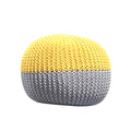 Vax Spindle Mini Bean Bag-Le Di Vita-Yellow and Grey- | Le Di Vita
