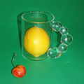 Clear Glass Mug, Cylindric Cup-Le Di Vita- | Le Di Vita