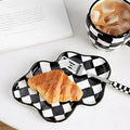 Black & White Ceramic Coffee Mug-Le Di Vita- | Le Di Vita
