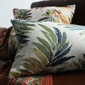 Rainforest Embroidered Bolster Cushion Set-Le Di Vita- | Le Di Vita