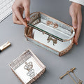 Reyna Vintage Glass Jewellery Box-Le Di Vita- | Le Di Vita
