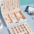 Luiza Pink Jewellery Box-Le Di Vita- | Le Di Vita