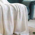 Klara Jacquard Geometric Blanket-Le Di Vita- | Le Di Vita