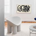 Roly Poly Fiberglass Armchair, Dressing Table Chair-Le Di Vita- | Le Di Vita