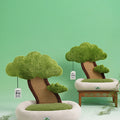 Plant Shape Cat Tree, Pet Bed With Cat Scratching Post