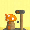 Flo's Mushroom House, Cat Toy, Hemp Rope-Le Di Vita- | Le Di Vita
