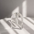 Forma Clear Arch Vase, Acrylic-Le Di Vita- | Le Di Vita