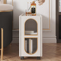 Ledivita INS03 Side Table, White-Le Di Vita- | Le Di Vita