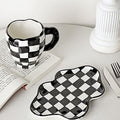 Black & White Ceramic Coffee Mug-Le Di Vita- | Le Di Vita