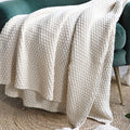 Klara Jacquard Geometric Blanket-Le Di Vita- | Le Di Vita