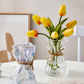 Oro Clear Glass Vase-Le Di Vita- | Le Di Vita
