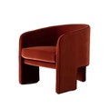 Milo Baughman Armchair, Velvet