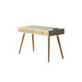 N21 Aviator Office Desk, Oak-Le Di Vita- | Le Di Vita
