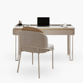 Otto1 Office Desk - White Sintered Stone